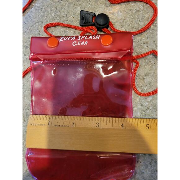 ZUPA Waterproof Cellphone Pouch Red NWT - Picture 5 of 6